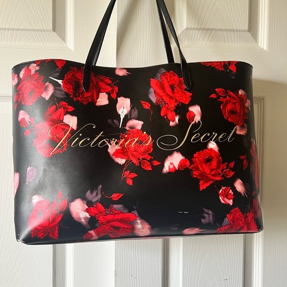 Victoria's Secret Handbags - Victorias Secret Limited Edition 2019 Large Floral Tote Bag